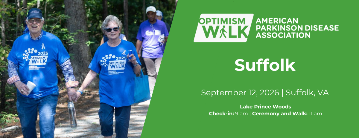 APDA 2026 Optimism Walk for Parkinson's - Suffolk, Virginia